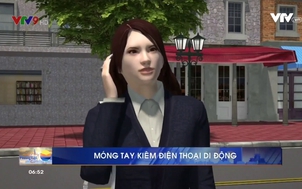 Móng tay kiêm điện thoại di động